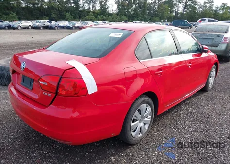 2013 Volkswagen Jetta 2.5L Se from USA, damaged, VIN 3VWDP7AJ6DM407432